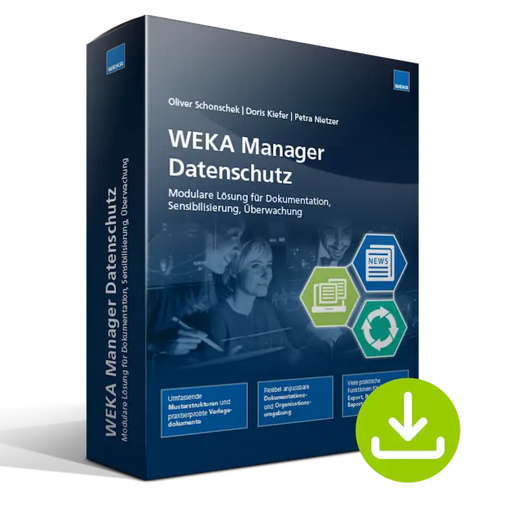 WEKA Manager Datenschutz - All-in-One-Lösung