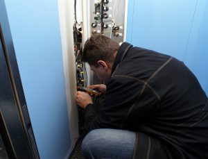 Prüfung einer Aufzugsanlage