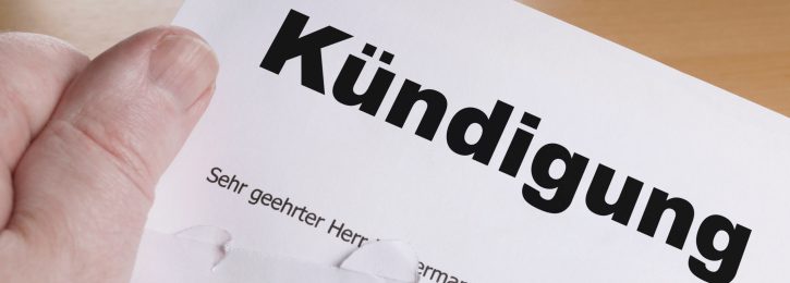 Fehler bei der Kündigung