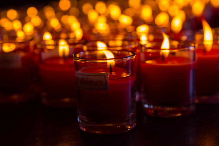 Trauerkerzen