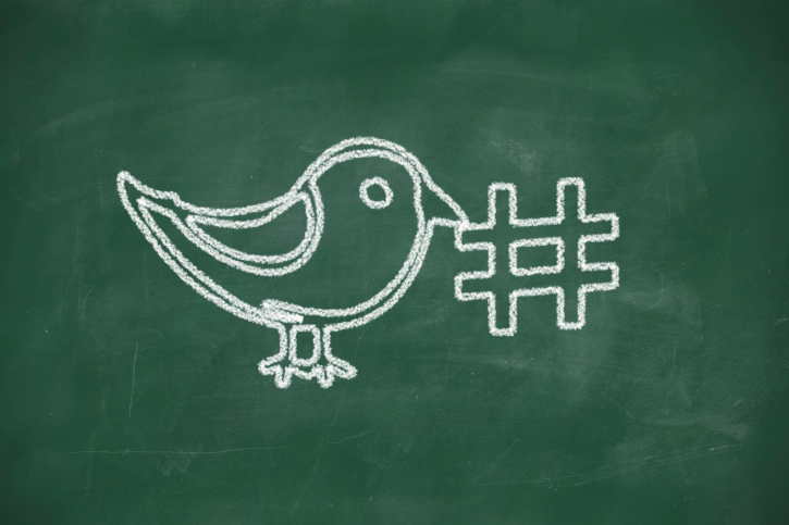 Engagiert im virtuellen Schwarm twitter Hastag