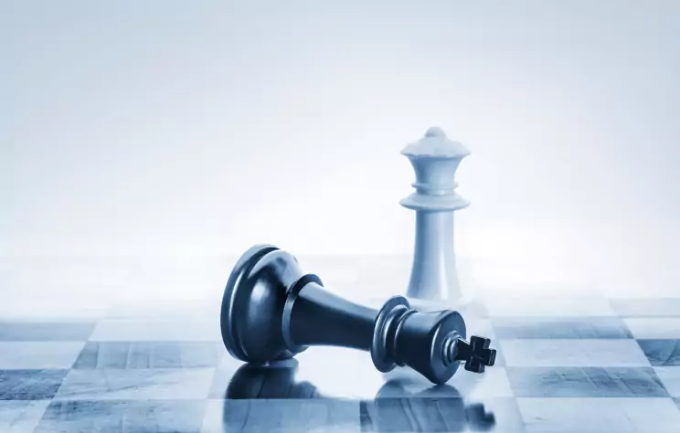 König beim Schach