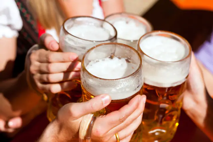 Biergartenbetrieb