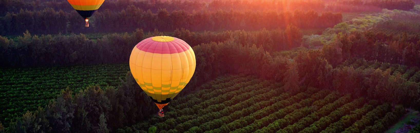 Bestattungen in luftiger Höhe Heißluftballon