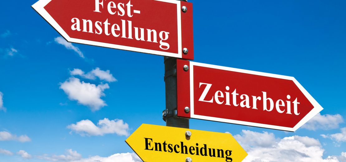 Leiharbeit Fiktion Festanstellung