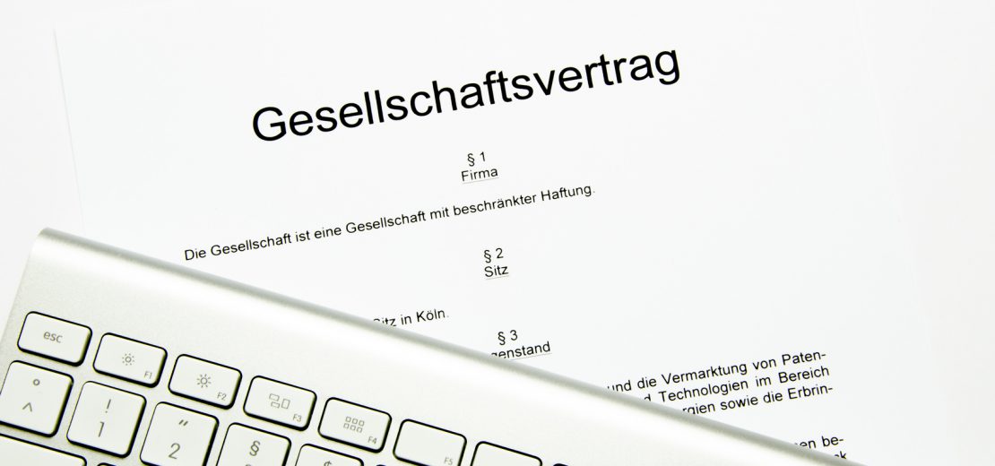 GmbH Gesellschaftsvertrag