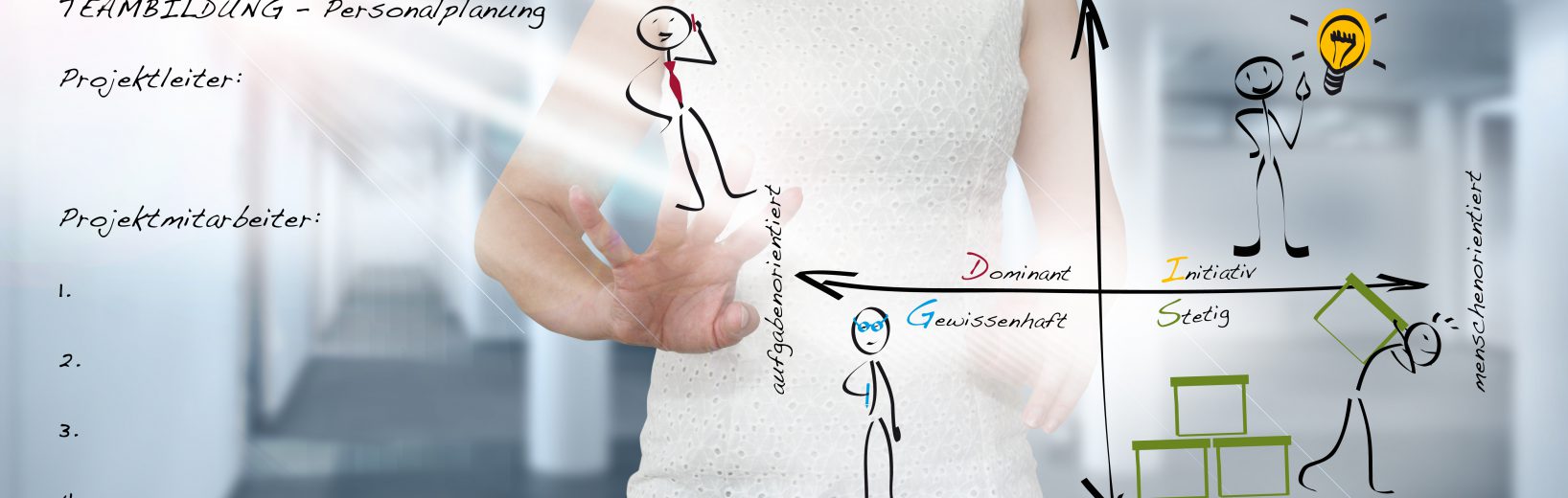 Personalplanung: Welche Rechte hat der Betriebsrat? DISG-Modell zum Teambuilding / Personalentwicklung