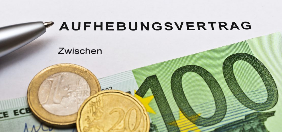 Aufhebungsvertrag