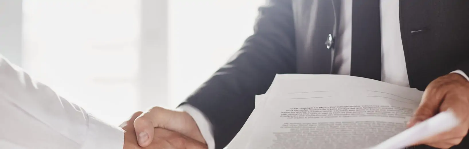 Bestellung eines Abfallbeauftragten Handschlag Vertrag