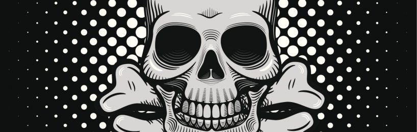 Der Tod als Accessoire Totenkopf