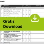 Regalprüfung Checkliste