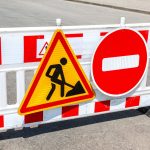 Bauarbeiten Straßensperrung