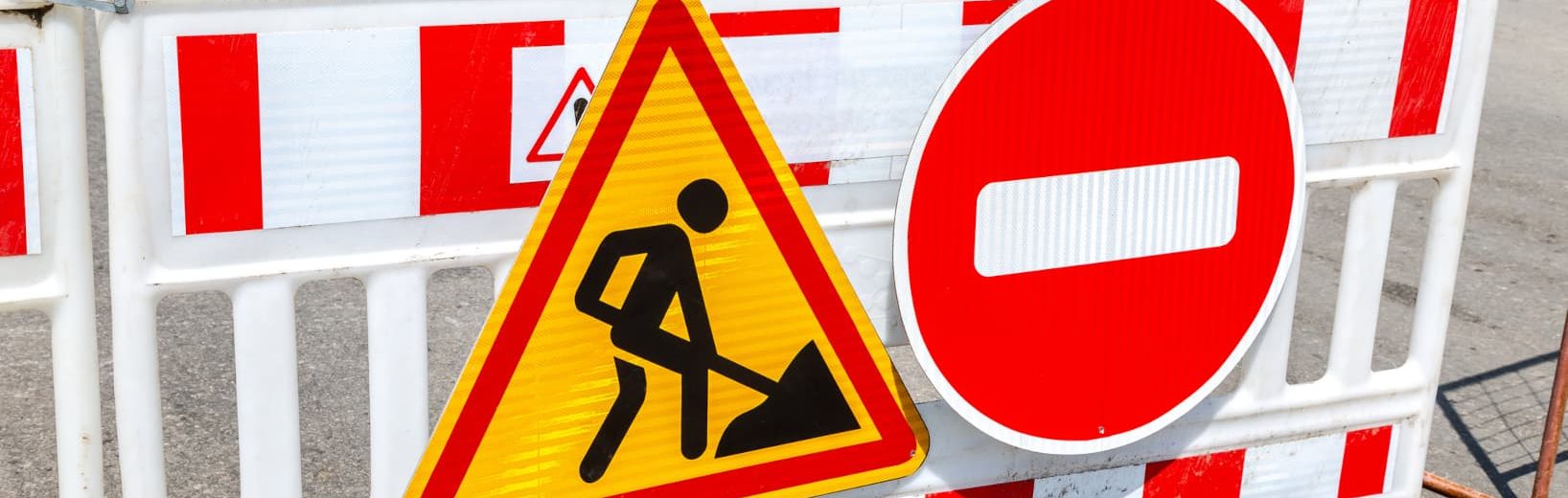 Bauarbeiten: Kann Taxifahrer Straßensperrung verhindern? Bauarbeiten Straßensperrung