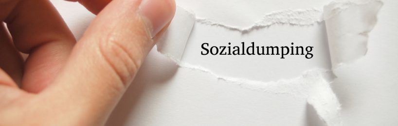 Sozialdumping
