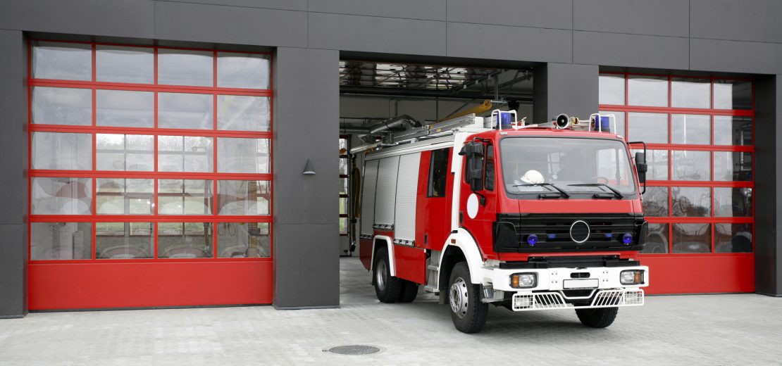 Feuerwehrfahrzeug Feuerwehrwache