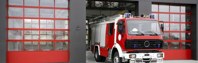 Feuerwehrfahrzeug Feuerwehrwache