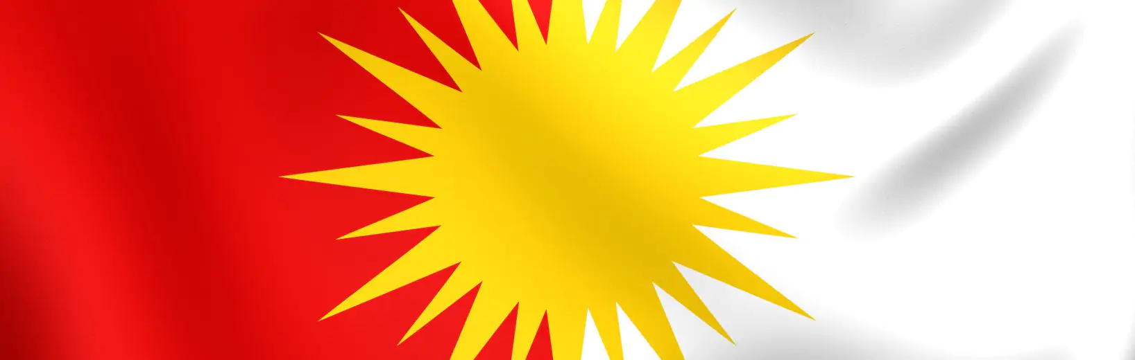 jesidische Flagge