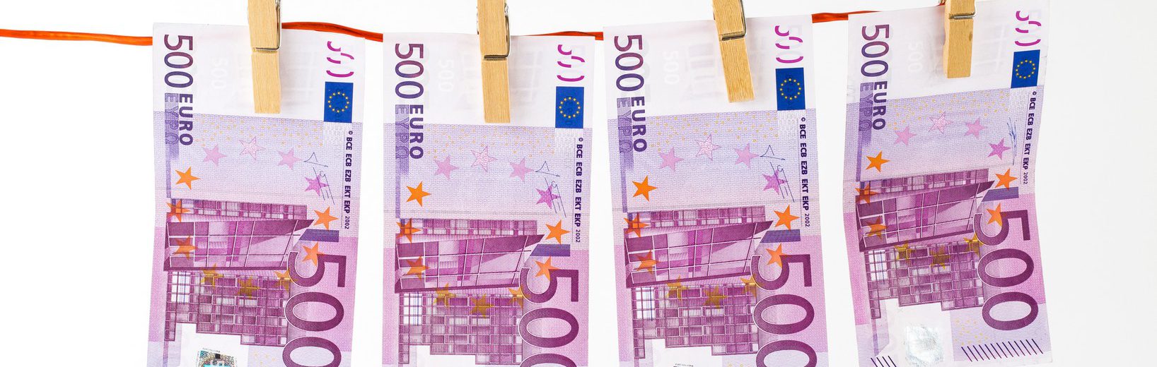 Kreis der zur Überprüfung auf Geldwäsche Verpflichteten erweitert Bargeld auf der Wäscheleine
