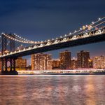 Beleuchtungsanlagen im Freien nach VDE 0100-714: Manhattan bridge NYC