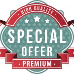 Werbeschild Special Offer