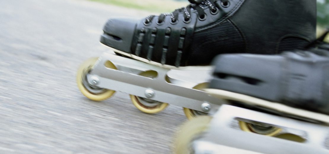 Inlineskates Alkoholeinfluss