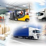 Warenlagerung und Gütertransport
