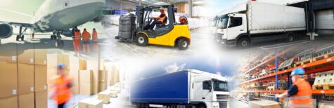 Warenlagerung und Gütertransport