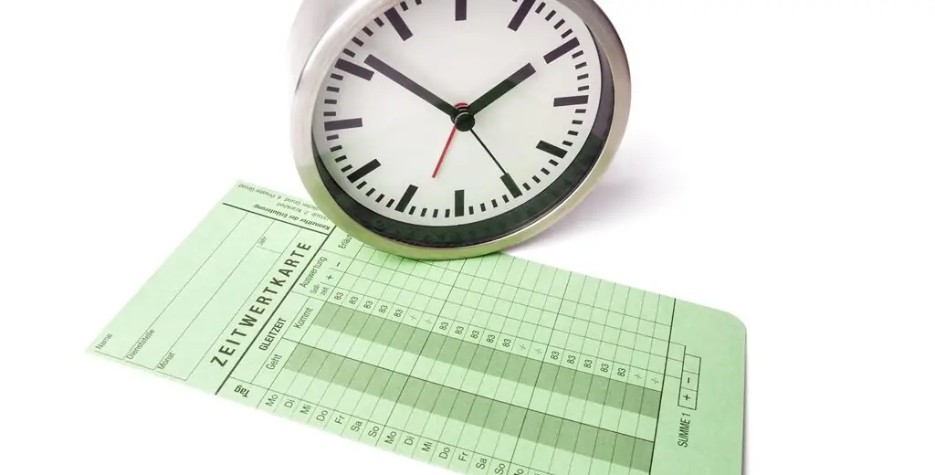 Arbeitszeiterfassung