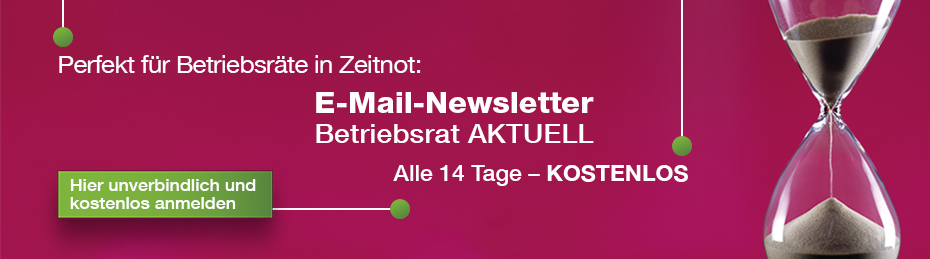 Gratis: E-Mail-Newsletter für Betriebsräte