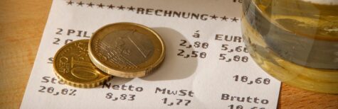 Vorsicht mit falschen Rechnungen für Geschäftsessen