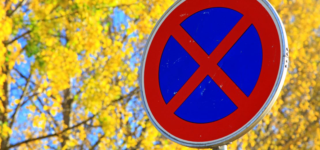 Parkverbot schmale Straße