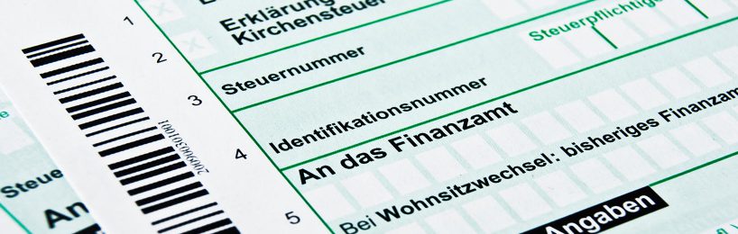 Steuerpflicht bei Zeitwertkonto: erst in der Auszahlungsphase Steuerformular