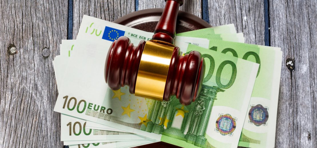 Bußgeld gesenkt