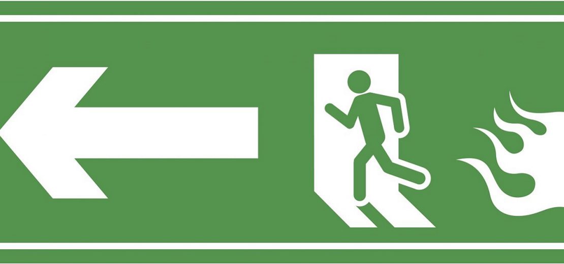 Fluchtweg nach ASR A2.3