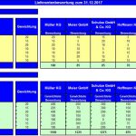 Lieferantenbewertung mit Gewichtung als Excel-Instrument