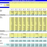 Excel-Tool Liquiditätsplan