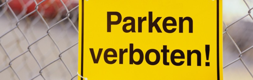 Parkflaechen X-Markierungen