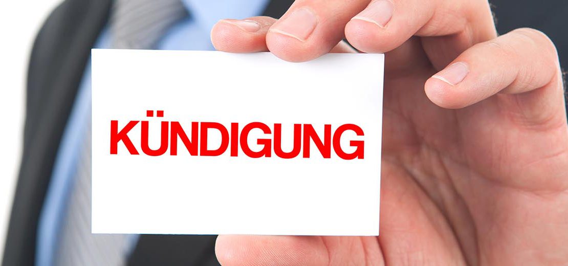 Kündigung