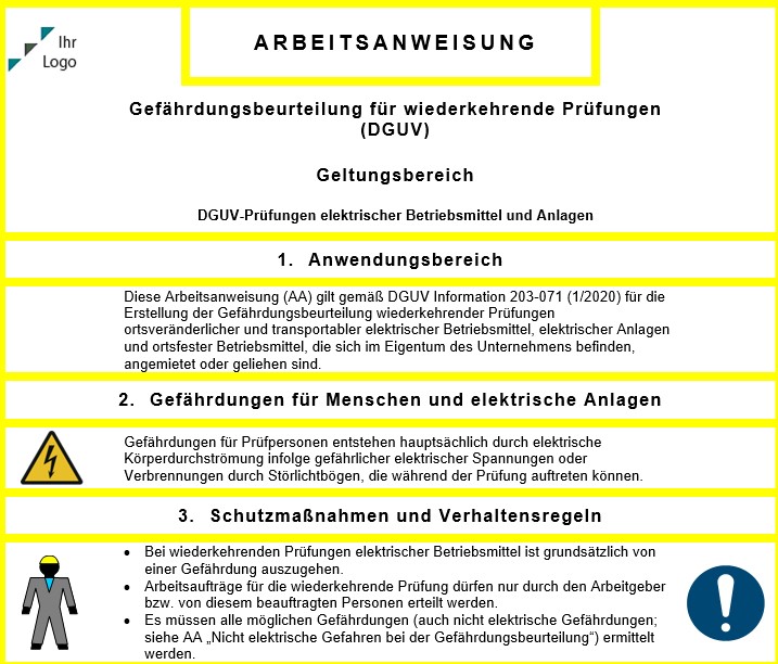 Gefährdungsbeurteilung Elektroprüfung: Sicherheitsbewertung Für Elektrische Inspektionen