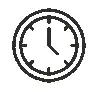 Icon: Planung der Zeit bei der Unterweisungsvorbereitung.