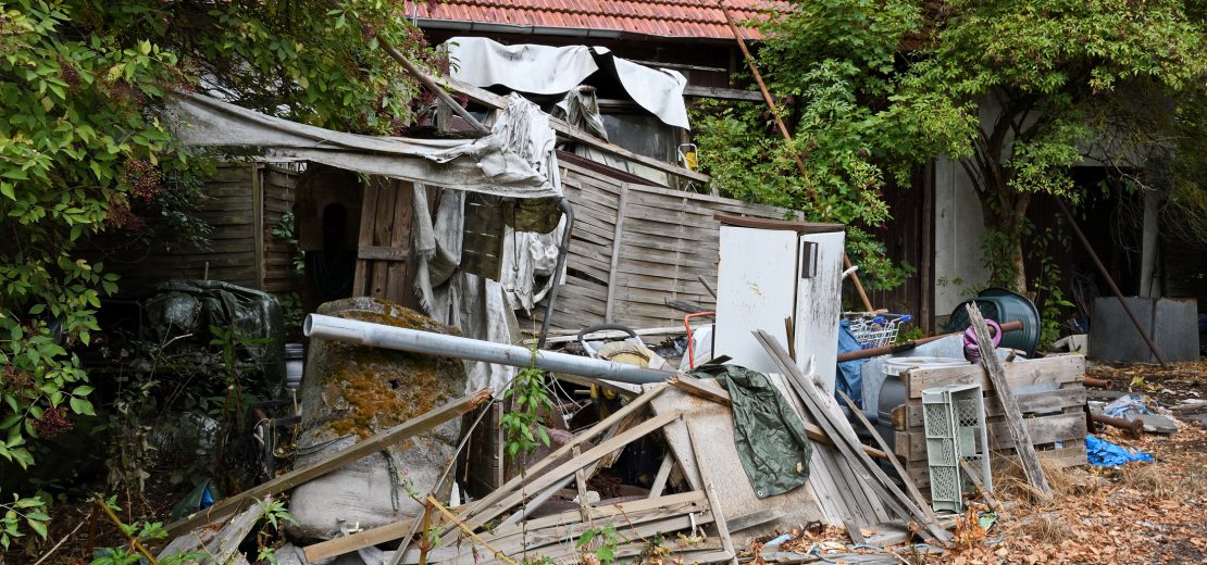 verfallene Gebäude Stadtflucht