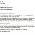 Kann der GmbH-Geschäftsführer einen triftigen Grund vorbringen, so kann er beim Finanzamt die Verlegung des Termins der Betriebsprüfung beantragen. Dazu können Sie dieses Musterschreiben verwenden.