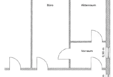 Gefangener Raum – Aktenraum
