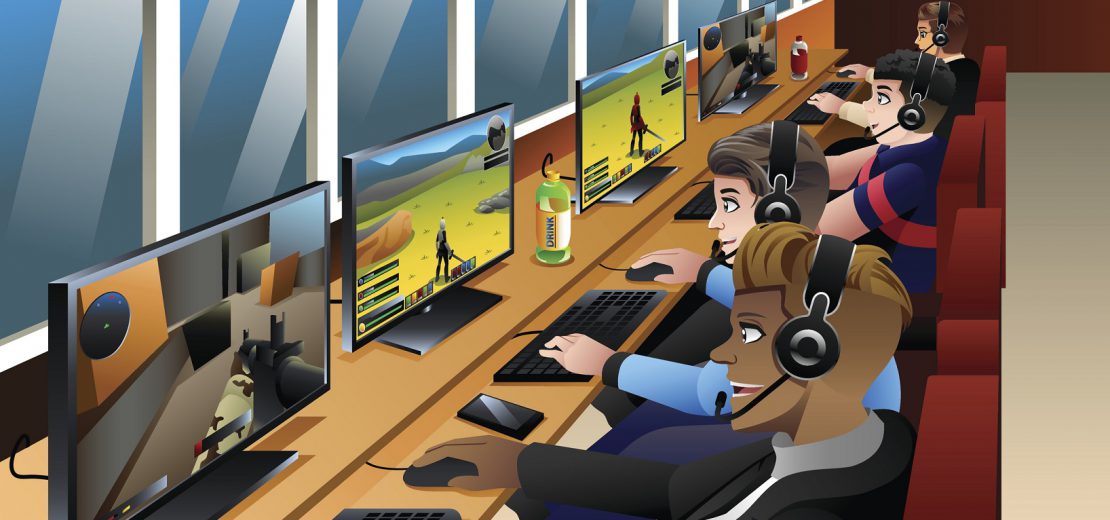 Internetcafé Spielhalle