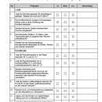 Checkliste Büroarbeitsplatz - Arbeitsumgebung