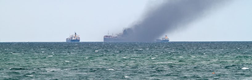 Maersk will mit risikobasierter Stauung Gefahrgut-Risiken auf See senken Gefahrgut auf See Unfall