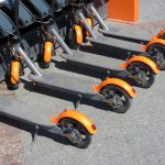 E‑Scooter im Betrieb E-Scooter