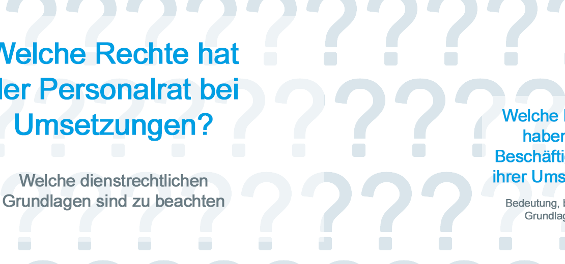 Wann liegt eine Umsetzung vor?