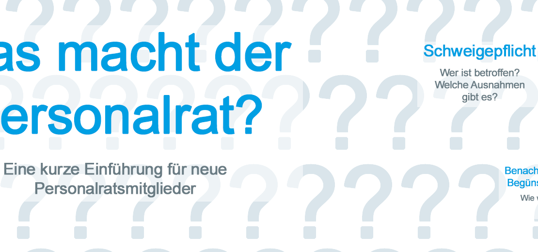 Was macht der Personalrat?