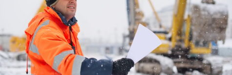 Arbeiten bei Kälte